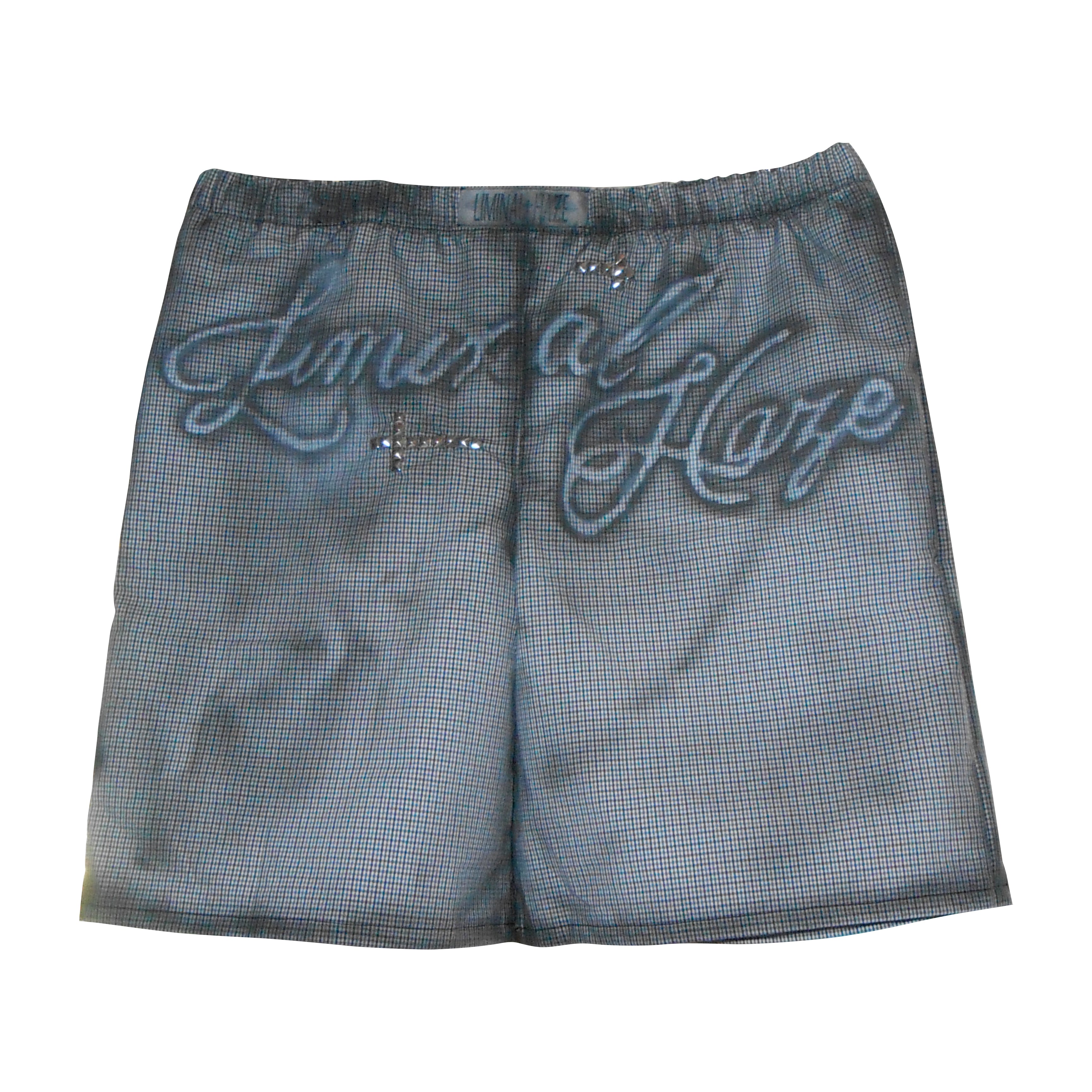 1of1 NEON TRIBAL bermuda