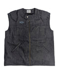 EYESWORD raw denim vest