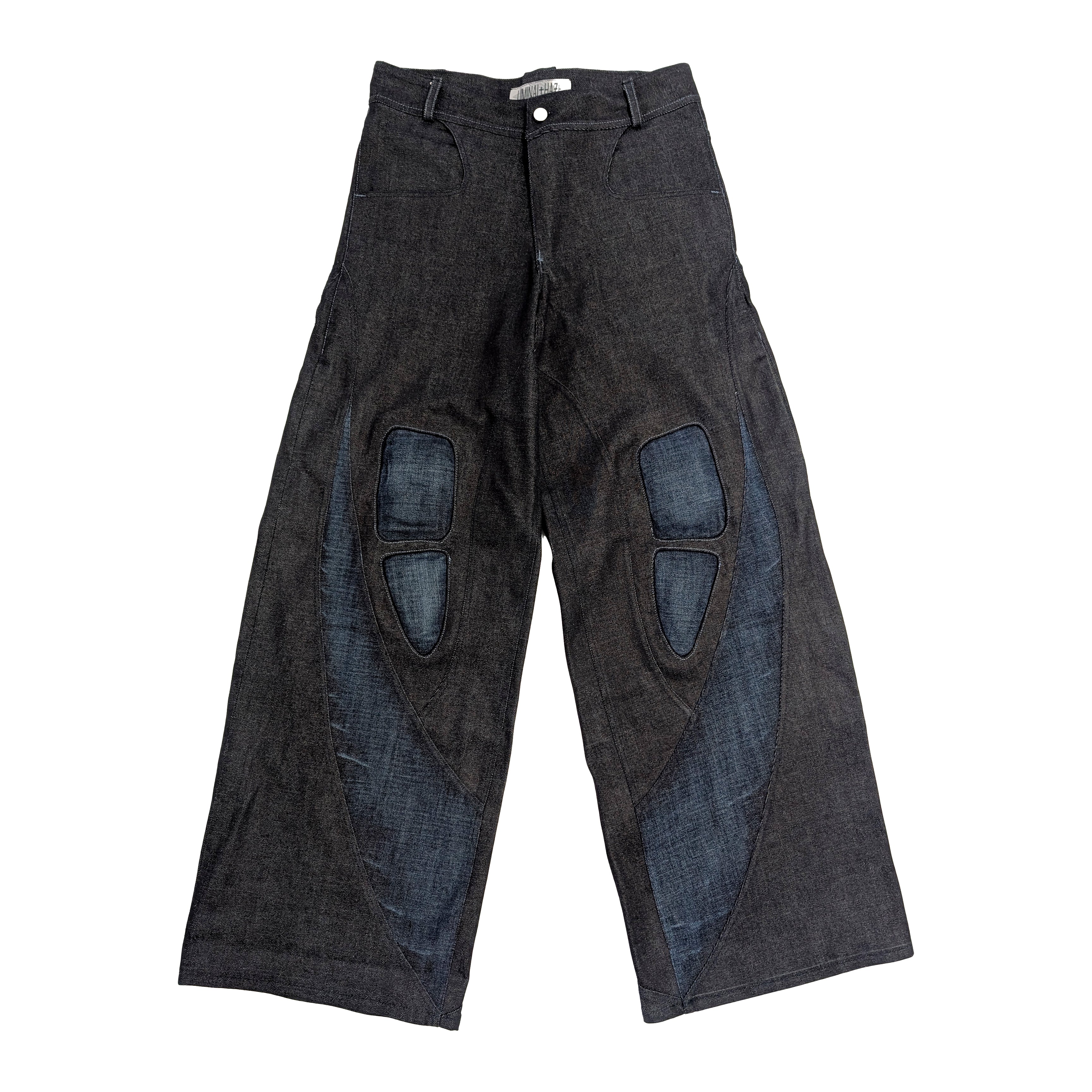 1of1 FUTURA embossed raw denim