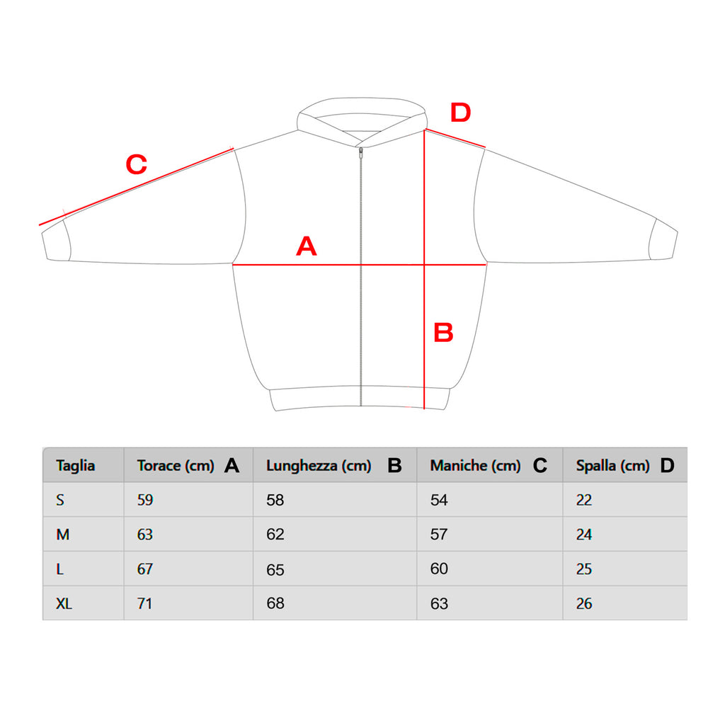 MALPHAS zip-hoodie