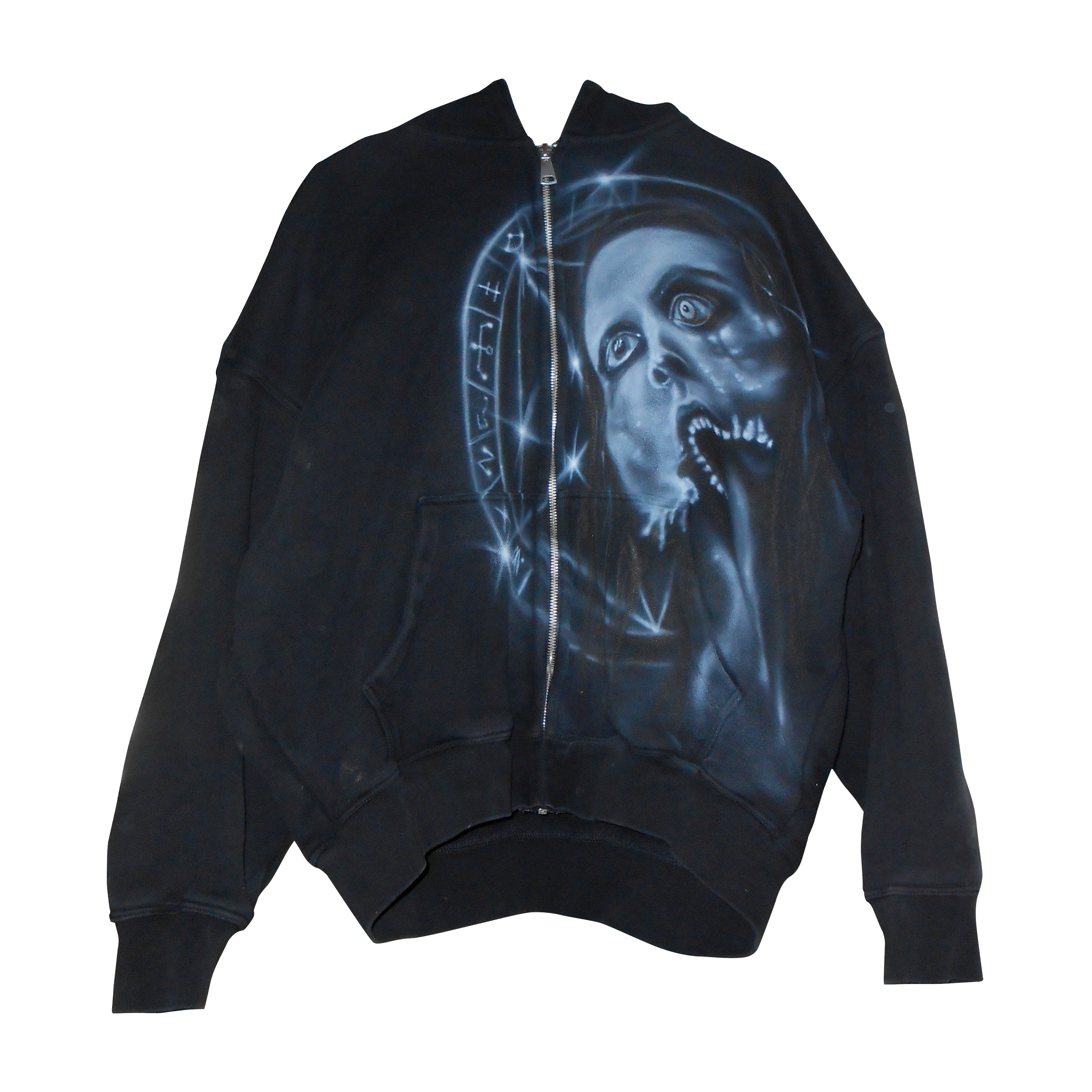 1of1 HOLY WOOD zip-hoodie