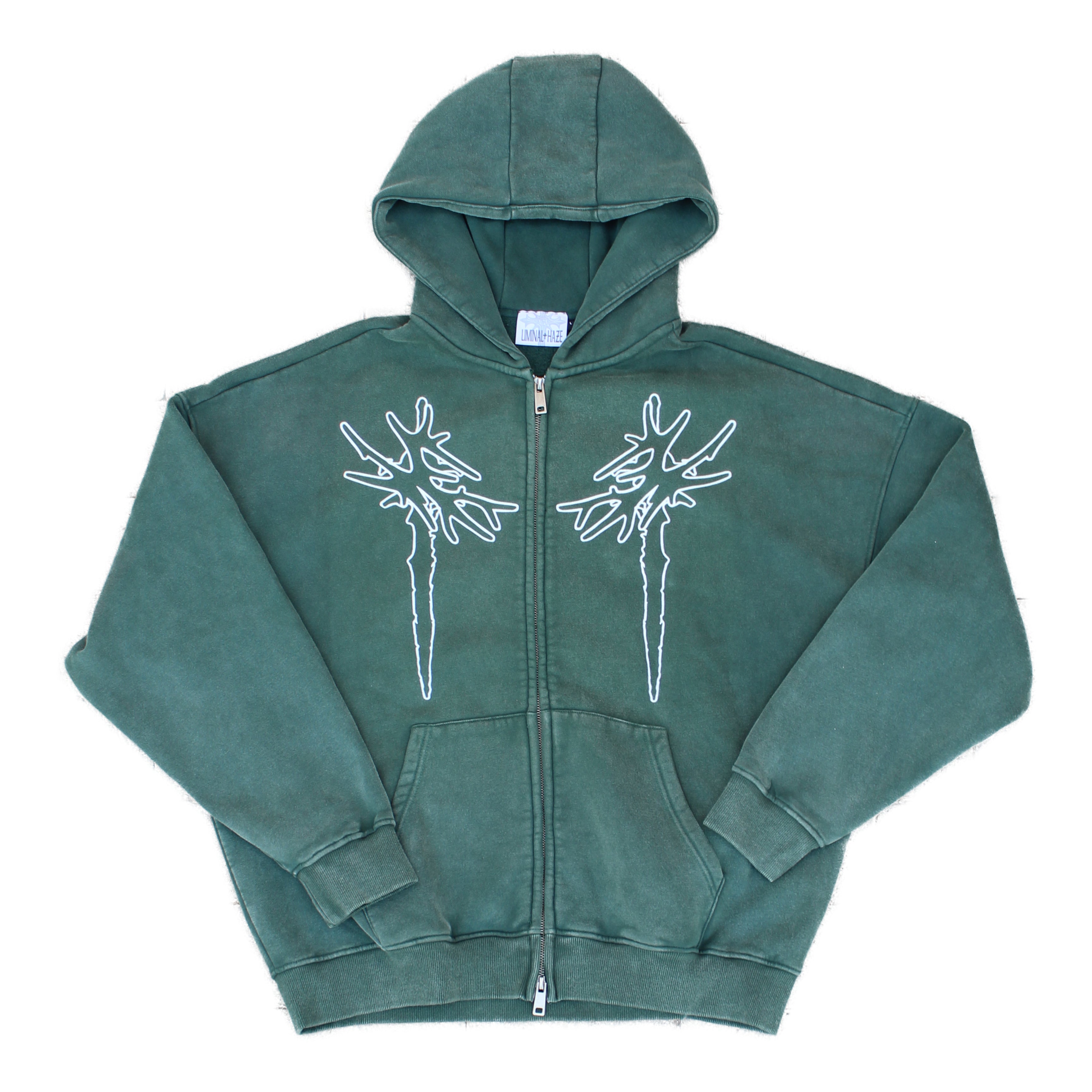 MXNSTER zip-hoodie