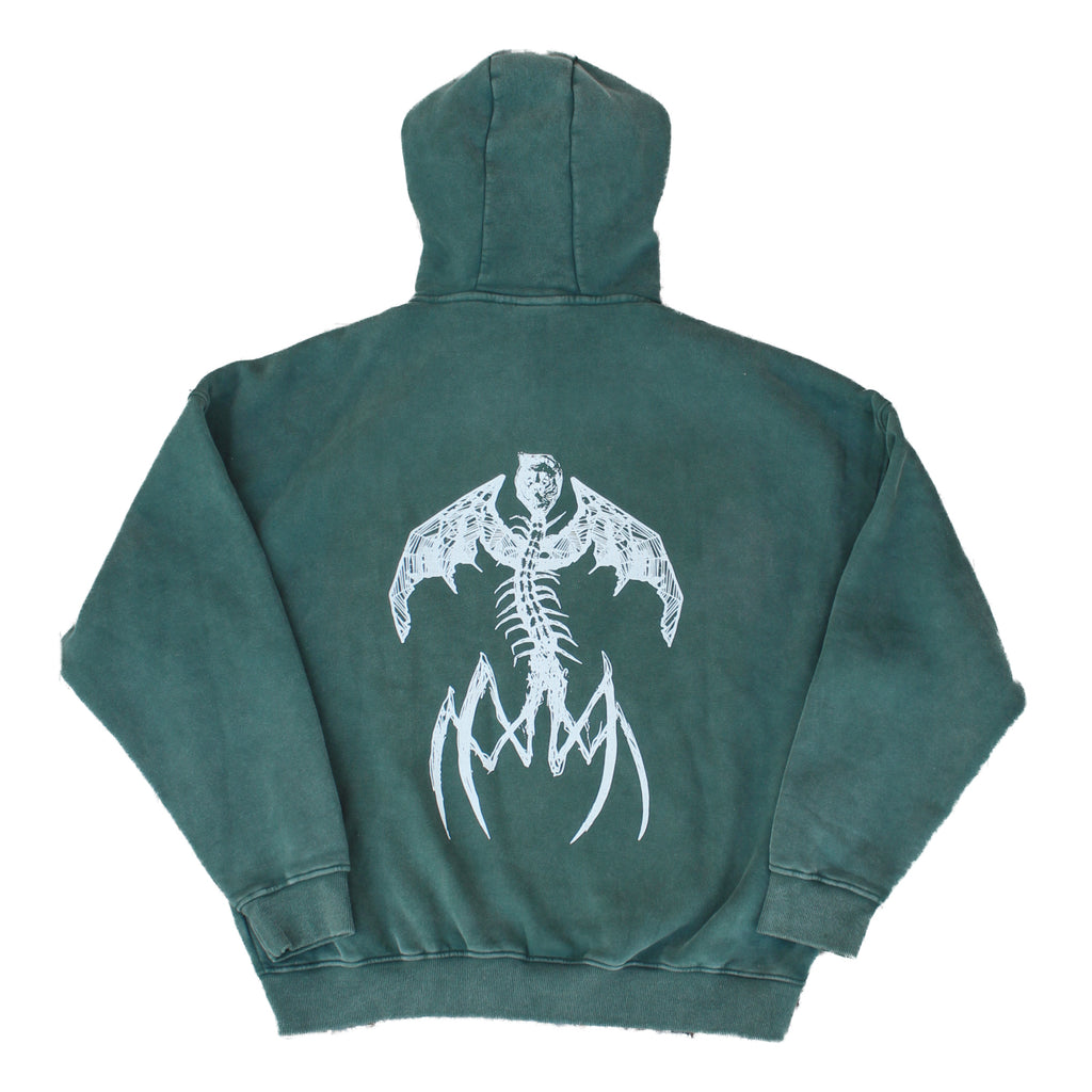 MXNSTER zip-hoodie